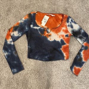 Tie dye crop top